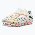Futbolo batai PUMA Future 7 Match Creativity FG/AG white/oceantropic/turquoisesurf/hotheat/sunstream 10