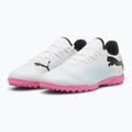 Futbolo batai PUMA Future 7 Play TT puma white/puma black/poison pink 10