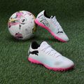 Futbolo batai PUMA Future 7 Play TT puma white/puma black/poison pink 14