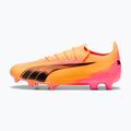 Futbolo batai PUMA Ultra Ultimate FG/AG sunset glow/puma black/sun stream 8