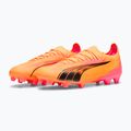 Futbolo batai PUMA Ultra Ultimate FG/AG sunset glow/puma black/sun stream 10