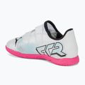 Vaikiški futbolo batai PUMA Future 7 Play IT V puma white/puma black/poison pink 3
