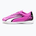 Vaikiški futbolo batai PUMA Ultra Play TT Jr poison pink/puma white/puma black 8