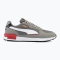 Batai PUMA Graviton stormy slate/puma white/club red/ginger tea 2