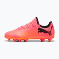 Vaikiški futbolo batai PUMA Future 7 Play FG/AG Jr sunset glow/puma black/sun stream 8