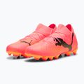 Vaikiški futbolo batai PUMA Future 7 Pro FG/AG Jr sunset glow/puma black/sun stream 10