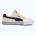 Vaikiški batai PUMA Court Classic Vulc FS warm white/puma navy/sugared almond 2