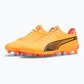 Futbolo bateliai PUMA King Ultimate Fg/Ag sun stream/puma black/sunset glow 10