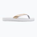 Moteriškos šlepetės per pirštą PUMA Sandy Flip Metallic Shine puma white/puma gold 2