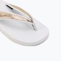 Moteriškos šlepetės per pirštą PUMA Sandy Flip Metallic Shine puma white/puma gold 7