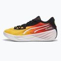 Vyriški krepšinio bateliai PUMA All-Pro Nitro Showtime yellow sizzle/purple glimmer 9