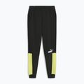 Vyriškos kelnės PUMA ESS+ Block Sweatpants TR puma black/lime sheen