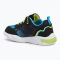 Vaikiški batai KangaROOS K-SLB Lighto EV jet black/limetta 3