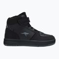 Vaikiški batai KangaROOS K-CP Bound Mid EV jet black / steel grey 8