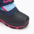 Vaikiški sniego batai KangaROOS Kanga-Bean IV dk navy/ daisy pink 7