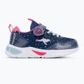 Vaikiški batai KangaROOS K-SLG Beauty EV navy/daisy pink 2