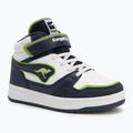 Vaikiški batai KangaROOS K-CP Dunkin Mid EV dark navy/lime