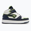 Vaikiški batai KangaROOS K-CP Dunkin Mid EV dark navy/lime 2