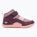 Vaikiški batai KangaROOS K-BFI Peppy EV blackberry/daisy pink 2