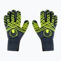 Vartininko pirštinės uhlsport Prediction Absolutgrip HN Fit navy/white/fluo yellow