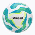 Futbolo kamuolys uhlsport Lite Soft 350 white/light blue/fluo yellow dydis 5