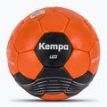 Rankinio kamuolys Kempa Leo oranžinis dydis 0
