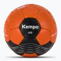 Rankinio kamuolys Kempa Leo oranžinis dydis 2