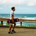 Surfskate riedlentė Carver C7 Raw 31" Kai Lava 2022 Complete red-purple C1013011142 14