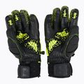 KinetiXxx Tarik Race WC slidinėjimo pirštinės juoda/geltona 7021-260-01 2