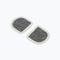 Hauke Schmidt Magic Tack Riding Glove Patches pleistrai sidabro ir baltos spalvos 0111-399-01-Fab