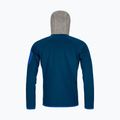 Ortovox Fleece Plus Classic Knit Hoody vyriška striukė su gobtuvu pilka 86942 2