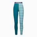Moteriškos termo kelnės ORTOVOX 185 Rock'N'Wool Long green 8416400011