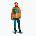 Vyriški sportiniai marškinėliai Ortovox Fleece Grid Hoody brown 87211 2