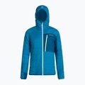 Vyriška ORTOVOX Swisswool Piz Duan hibridinė striukė mėlyna 6132700039
