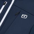 Moteriškas džemperis ORTOVOX Fleece Grid Hoody deep ocean 3