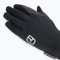 Vyriškos ski touring pirštinės ORTOVOX Fleece Light black raven 5