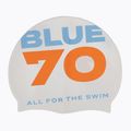 BlueSeventy silikoninė plaukimo kepuraitė balta