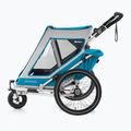 Qeridoo Speedkid2 dvivietė dviračių priekaba mėlyna Q-SK2-21-P 8
