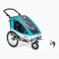 Qeridoo Sportrex1 vienvietė dviračių priekaba mėlyna Q-SR1-21-P 2