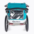 Qeridoo Sportrex1 vienvietė dviračių priekaba mėlyna Q-SR1-21-P 5