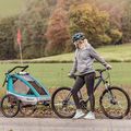 Qeridoo Sportrex1 vienvietė dviračių priekaba mėlyna Q-SR1-21-P 10