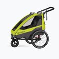 Qeridoo Sportrex 1 LE vienvietė dviračių priekaba geltona Q-SPR1-22-LG