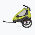 Qeridoo Sportrex 2 LE dviračio priekaba dviem asmenims, geltona Q-SPR2-22-LG 3