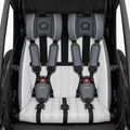 Qeridoo Sportrex 2 LE dviračio priekaba dviem asmenims, geltona Q-SPR2-22-LG 4