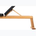 Treniruočių suoliukas NOHrD Bench Press Oak Natural Leather 4