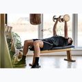 Treniruočių suoliukas NOHrD Bench Press Oak Natural Leather 5