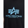 Vyriški polo marškinėliai Alpha Industries Basic black/blue 4