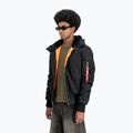 Vyriška striukė Alpha Industries MA-1 Hooded Bomber black