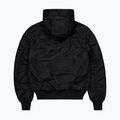 Vyriška striukė Alpha Industries MA-1 Hooded Bomber black 7