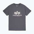 Vyriški marškinėliai Alpha Industries Basic greyblack 8